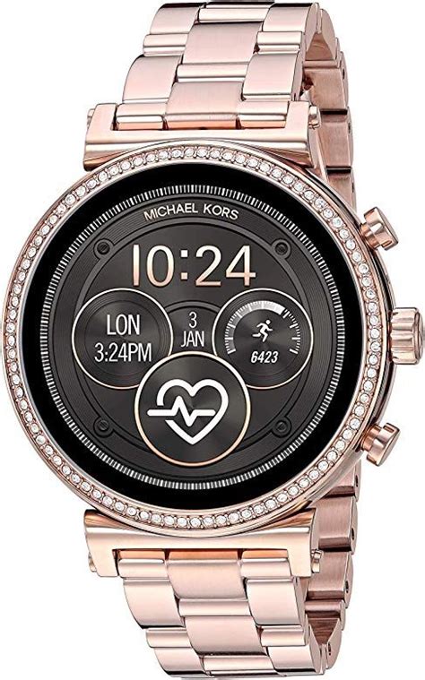 michael kors sofie hr smartwatch|Michael Kors touchscreen smartwatch.